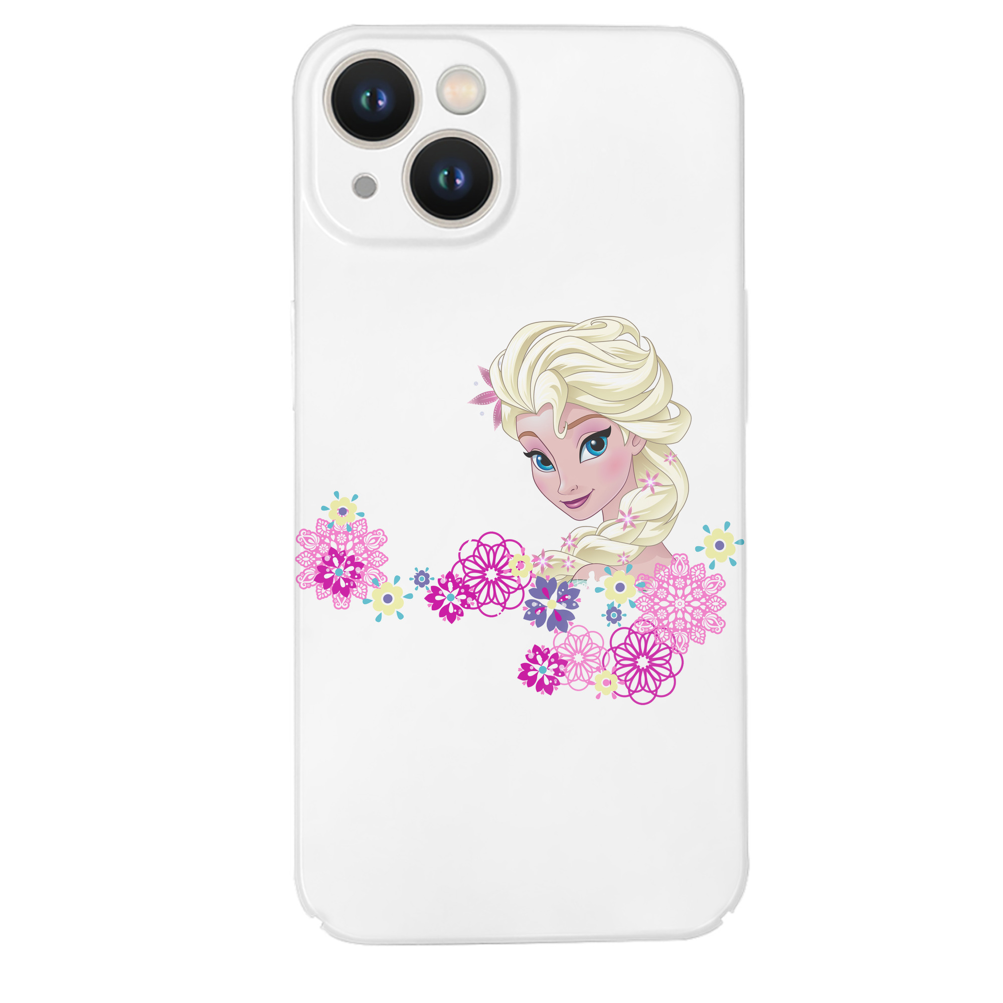 （画像用） アナと雪の女王 アンナ エルサ Frozen Anna Elsa 【iPhone 14シリーズ対応】ハードケース